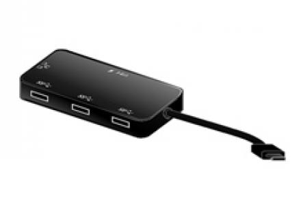 USB-C to USB-A, LAN and USB-C Hub with PD