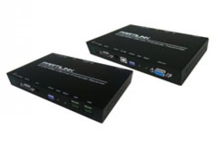 4K HDMl & USB Extender over lP with PoE